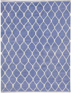 Kelim 297 x 202 blau