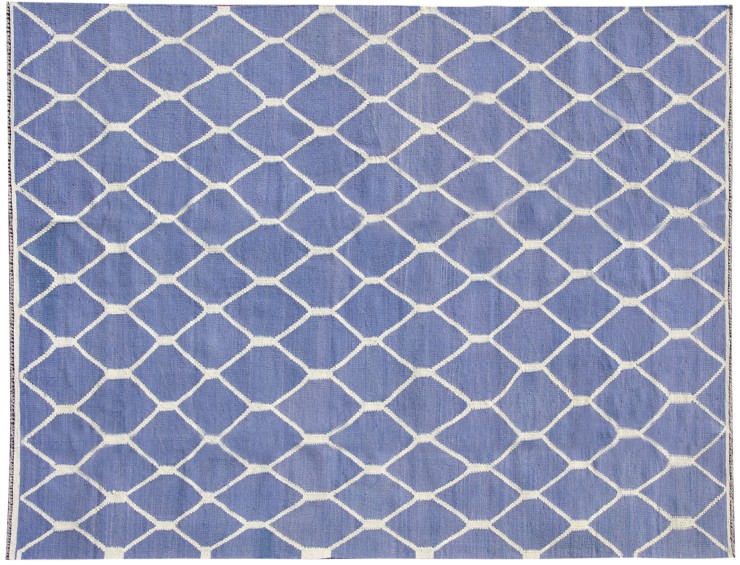Blau Afghanistan Kelim 297 x 202 cm