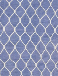 Blau Afghanistan Kelim 297 x 202 cm - view 4