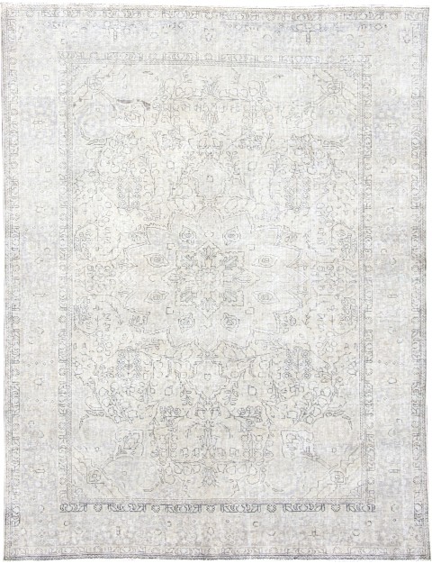 Beige Persiano Tappeto vintage persiano  285 x 193 cm