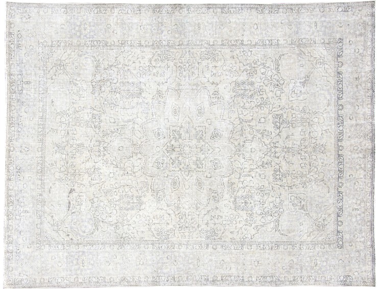 Beige Persan Tapis Persan vintage  285 x 193 cm