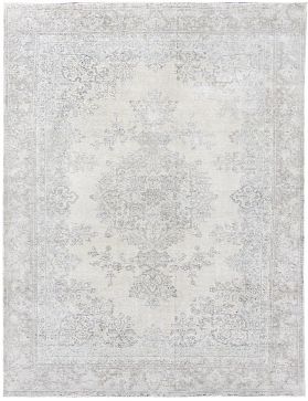 Tappeto vintage persiano 285 x 104 beige