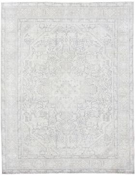 Tappeto vintage persiano 277 x 103 beige