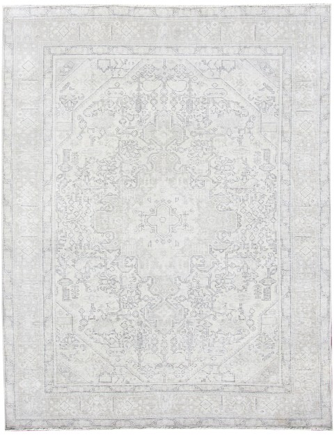 Beige  Persia Persian Vintage Carpet  277 x 193 cm