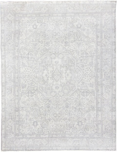 Beige Persien Persisk Vintagetæppe  277 x 191 cm