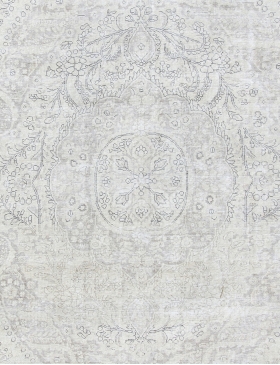 Beige Persien Persischer Vintage Teppich 286 x 197 cm - view 4