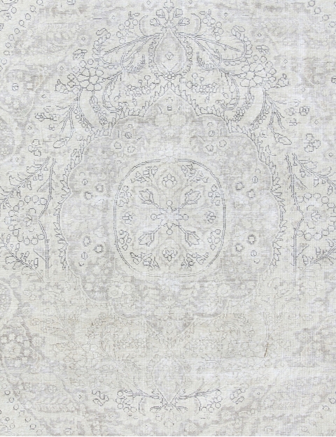 Beige Persan Tapis Persan vintage 286 x 197 cm - view 4