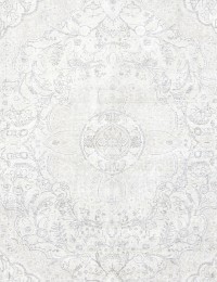 Beige Persien Persisk Vintagetæppe 280 x 195 cm - view 4