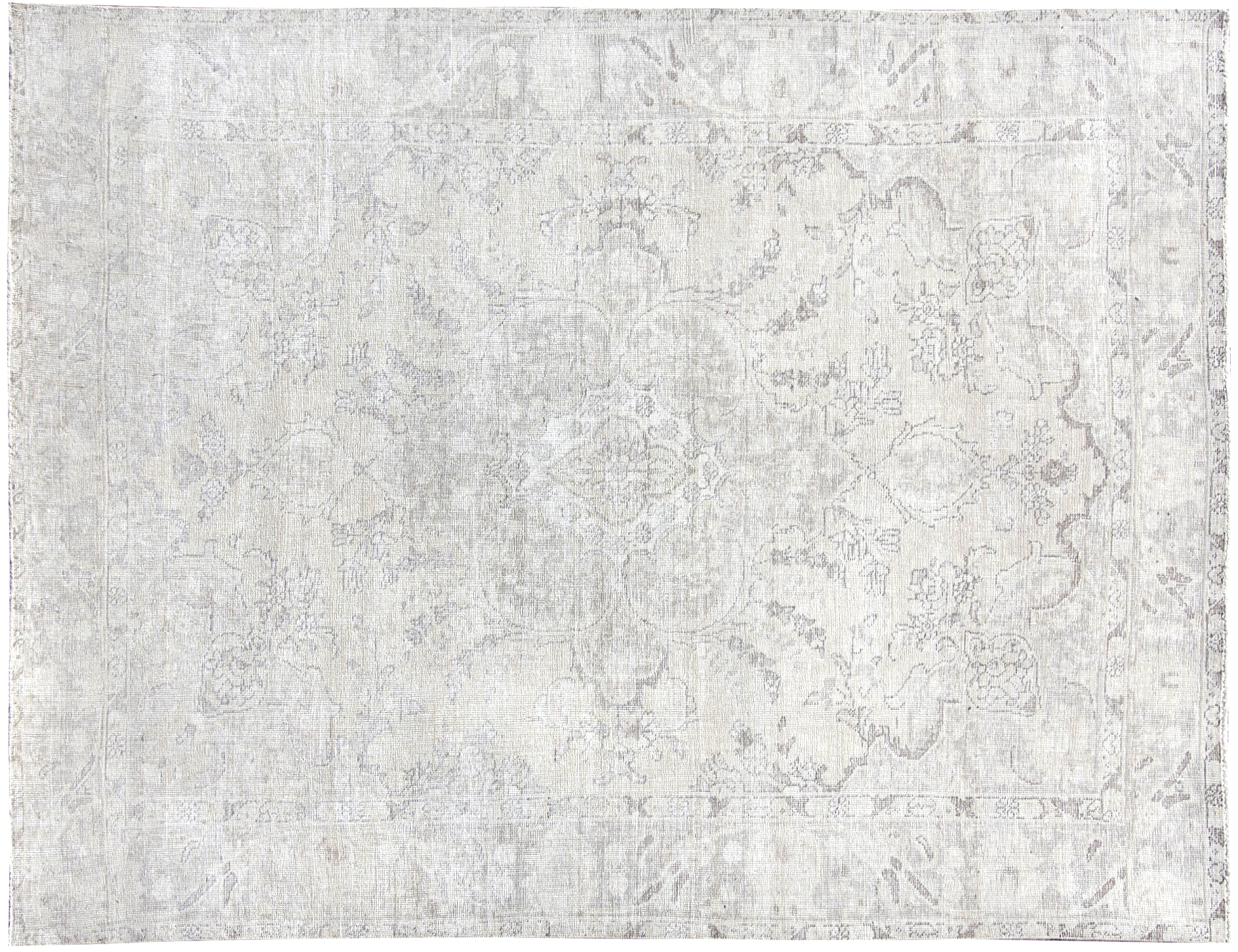 Beige Persien Persisk vintage matta 283 x 186 cm