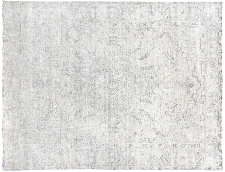 Beige Persien Persisk vintage matta 283 x 186 cm