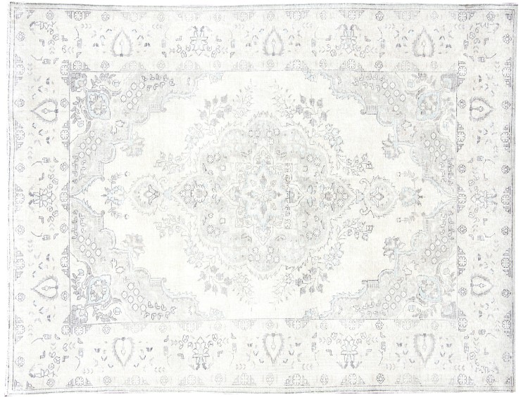Beige Persia Persian Vintage Carpet 294 x 191 cm
