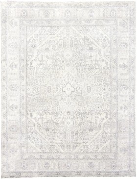 Beige Persan Tapis Persan vintage  279 x 191 cm