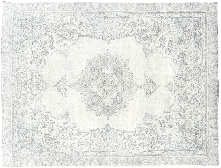 Beige Persien Persisk Vintagetæppe 273 x 176 cm