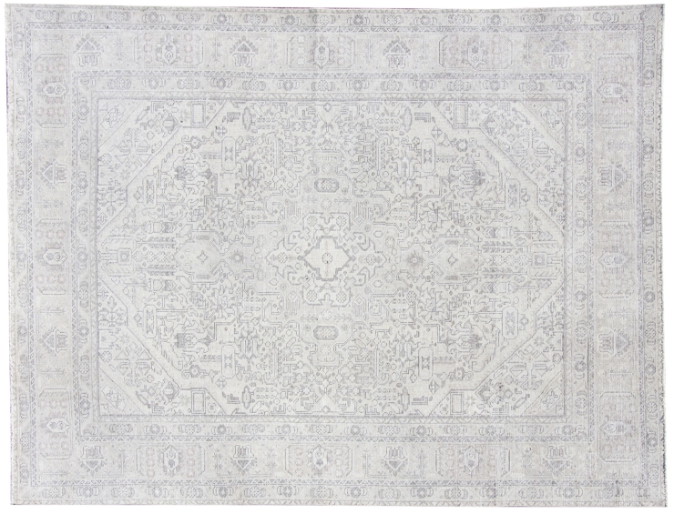 Beige Persa Alfombra persa vintage 281 x 188 cm