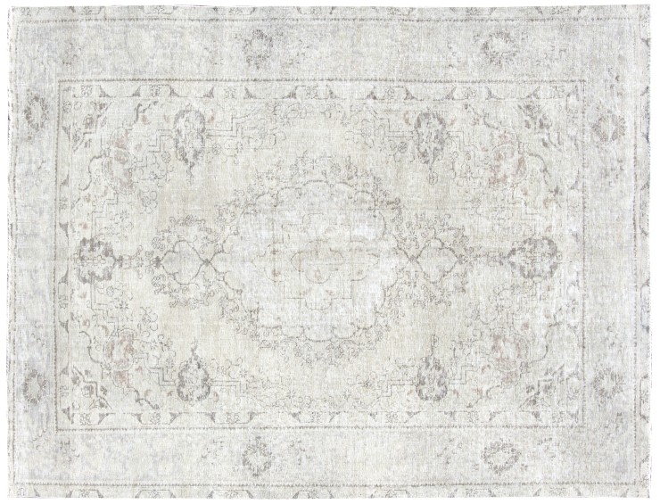 Beige Persien Persischer Vintage Teppich  281 x 200 cm