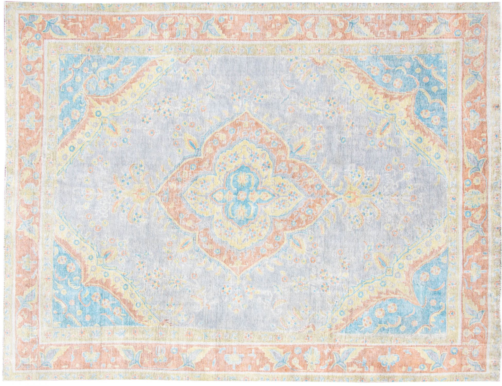 Tappeto vintage persiano  multicolore <br/>376 x 289 cm