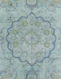 Türkis Persien Persischer Vintage Teppich  339 x 268 cm