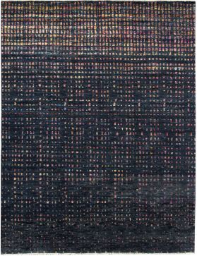 Taj Wool & Zijde 242 x 172 zwarte 