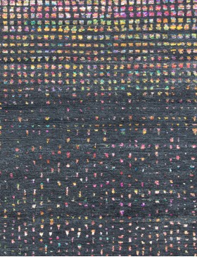 Zwarte  India Taj Wool & Zijde  308 x 202 cm