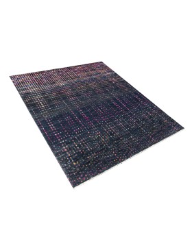 Zwarte  India Taj Wool & Zijde  307 x 250 cm