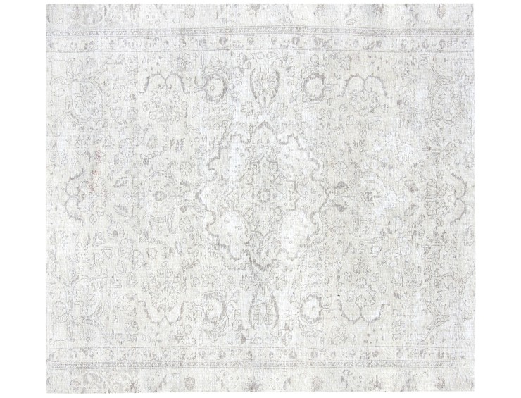 Beige Persien Persischer Vintage Teppich  170 x 170 cm