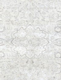 Beige Persien Persischer Vintage Teppich  170 x 170 cm