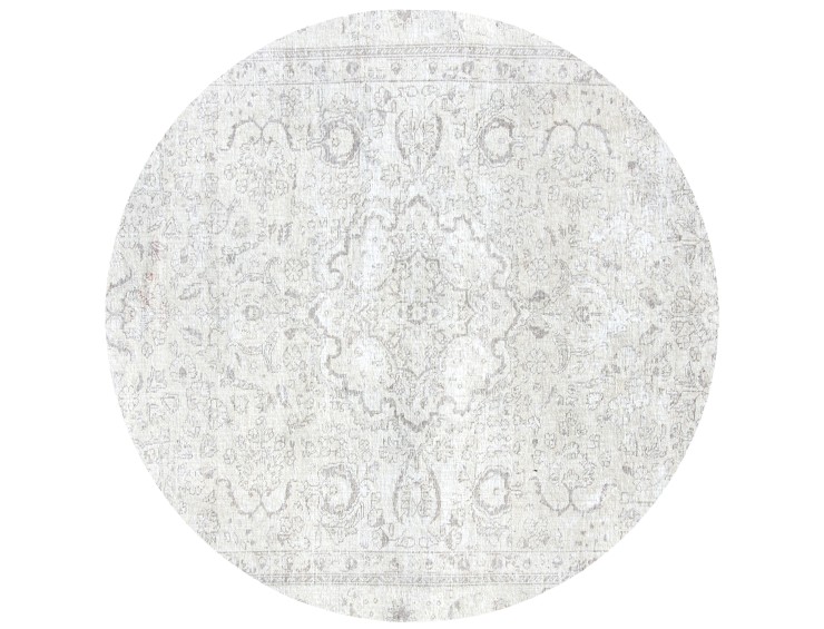 Beige persia Persisk vintage teppe 170 x 170 cm