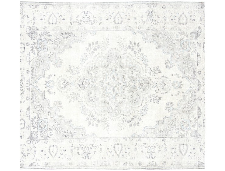 Beige Persien Persisk vintage matta 191 x 191 cm