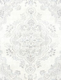 Beige Persien Persisk vintage matta 191 x 191 cm - view 3
