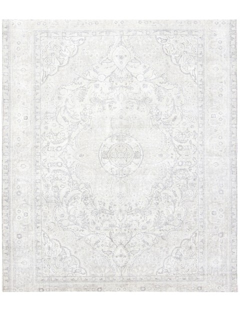 Beige Persien Persischer Vintage Teppich 240 x 195 cm