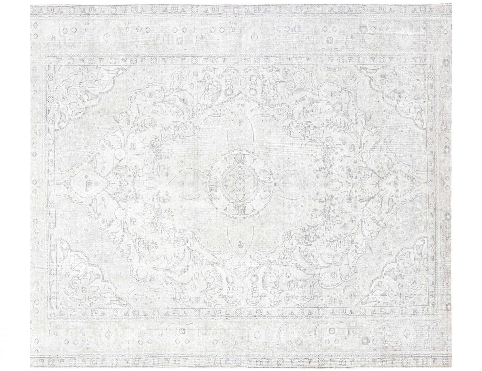 Persischer Vintage Teppich  beige <br/>240 x 195 cm