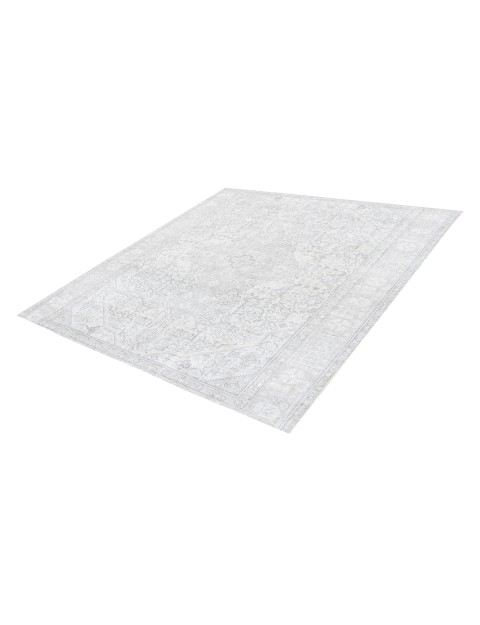 Beige Persien Persischer Vintage Teppich  193 x 193 cm