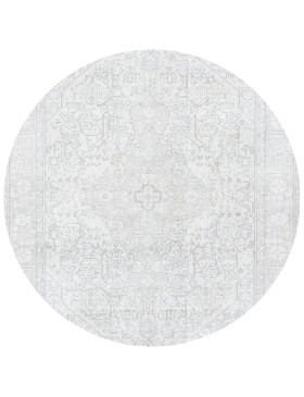 Beige Persien Persischer Vintage Teppich  193 x 193 cm