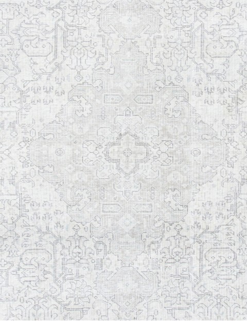 Beige Persien Persischer Vintage Teppich  193 x 193 cm