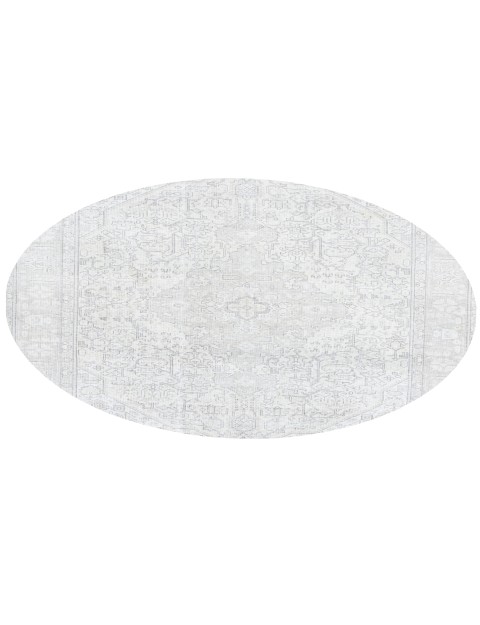 Beige Persien Persischer Vintage Teppich  193 x 193 cm