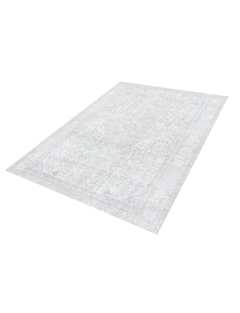 Beige Persien Persisk Vintagetæppe  240 x 193 cm