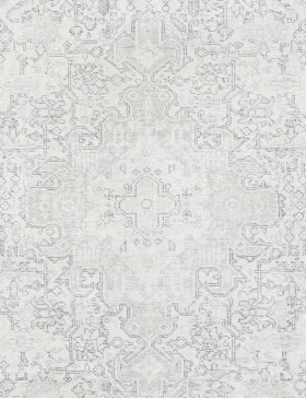Beige Persan Tapis Persan vintage  193 x 193 cm
