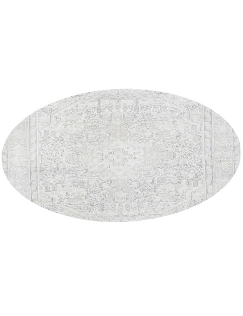 Beige Persien Persisk Vintagetæppe  193 x 193 cm