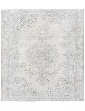 Tapis Persan vintage 194 x 194 beige