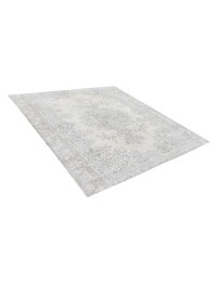 Beige Persien Persisk Vintagetæppe 194 x 194 cm - view 2
