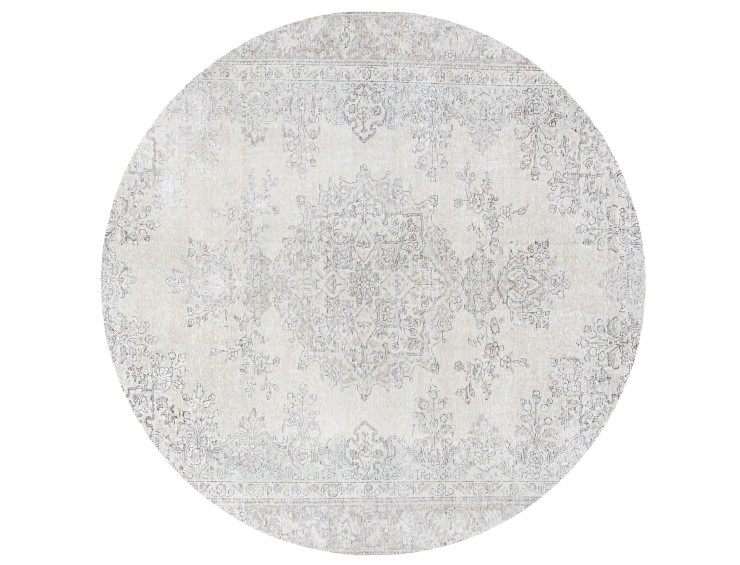 Beige Perzië Perzisch Vintage Tapijt 194 x 194 cm