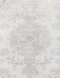 Beige Perzië Perzisch Vintage Tapijt 194 x 194 cm - view 3