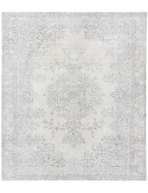 Beige Persien Persischer Vintage Teppich 250 x 194 cm