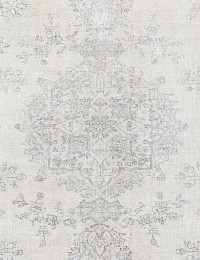 Beige Persien Persisk Vintagetæppe 250 x 194 cm - view 3