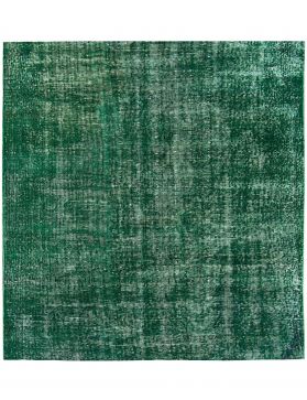 Tapis vintage 146 x 146 vert