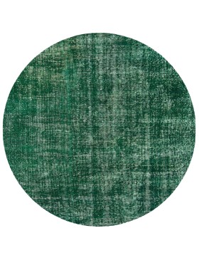 Grün Türkei Vintage Teppich  146 x 146 cm