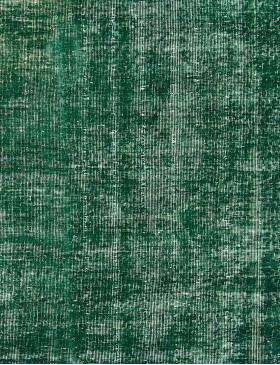 Grün Türkei Vintage Teppich  146 x 146 cm