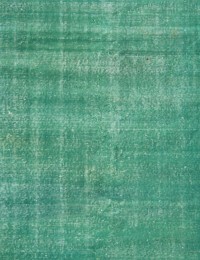 Vert Turc Tapis vintage 150 x 150 cm - view 3