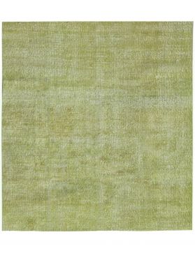 Tapis vintage 148 x 148 vert