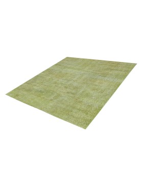 Vert Turc Tapis vintage 148 x 148 cm - view 1